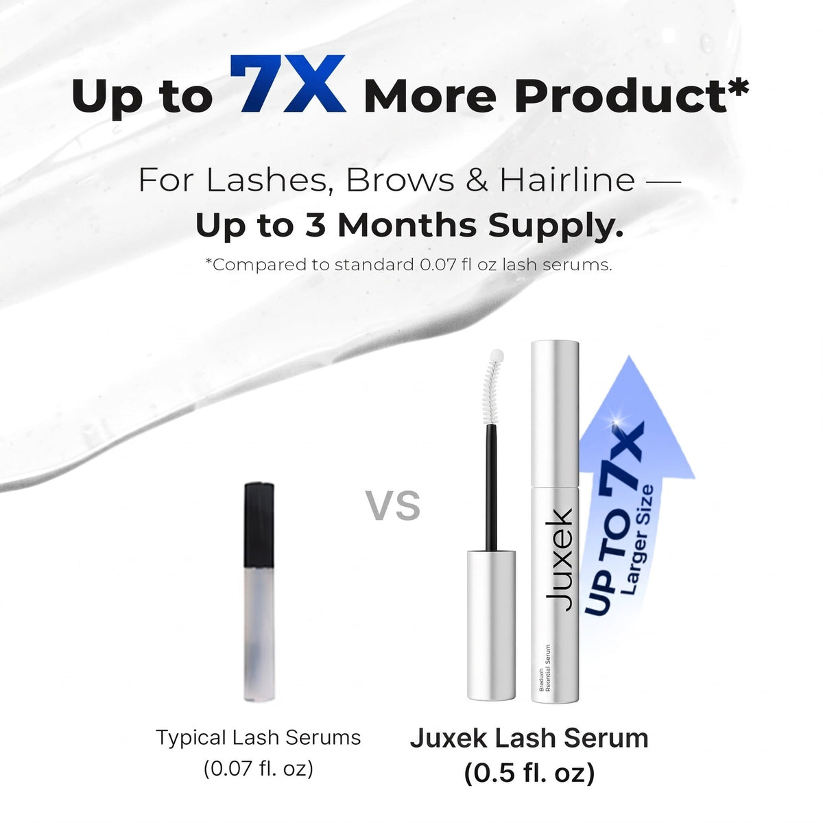 ✨Buy 2 Get 2 Free - Juxek™ Eyelash Growth Serum - Safe & Gentle Lashes Care, Fuller, Thicker in 2 Weeks, Non-Prostaglandin